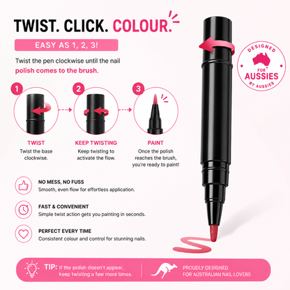 One Step Nail Gel Pen