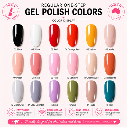One Step Nail Gel Pen