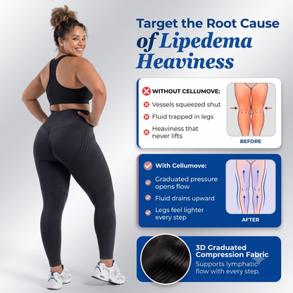 Cellumove 3D legging - say goodbye to lipedema pain and swelling naturally
