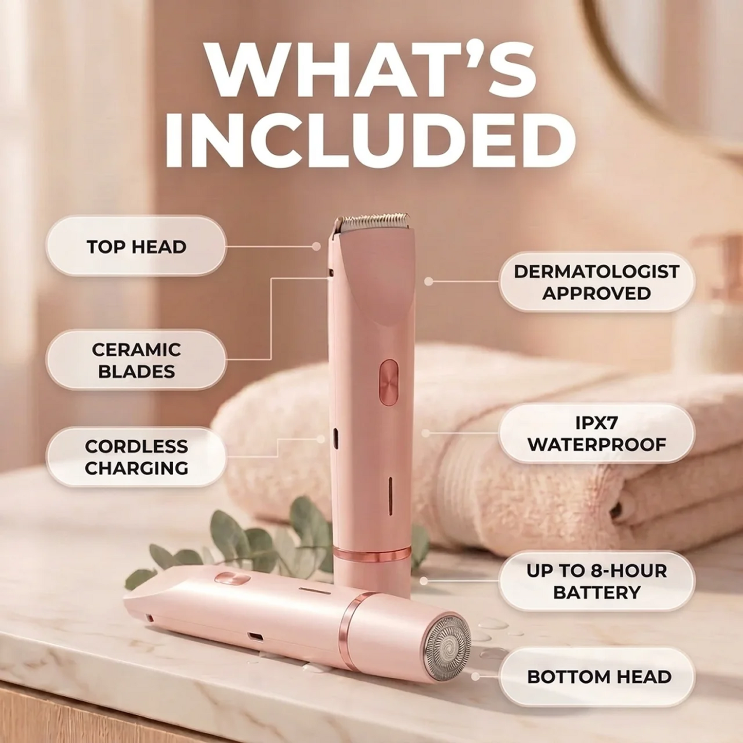 2-in-1 Bikini Trimmer