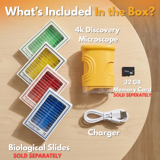 WonderQuest™- 4K Discovery Microscope